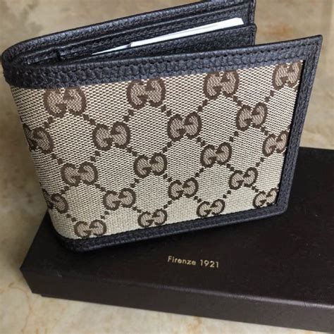 men's wallet brands gucci|gucci men wallet outlet.